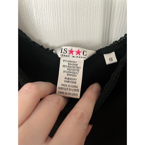 Isaac Mizrahi Black Maxi Goth Witch Dress Whimsigoth Dark Romance Small NWT $210 - Picture 14 of 14